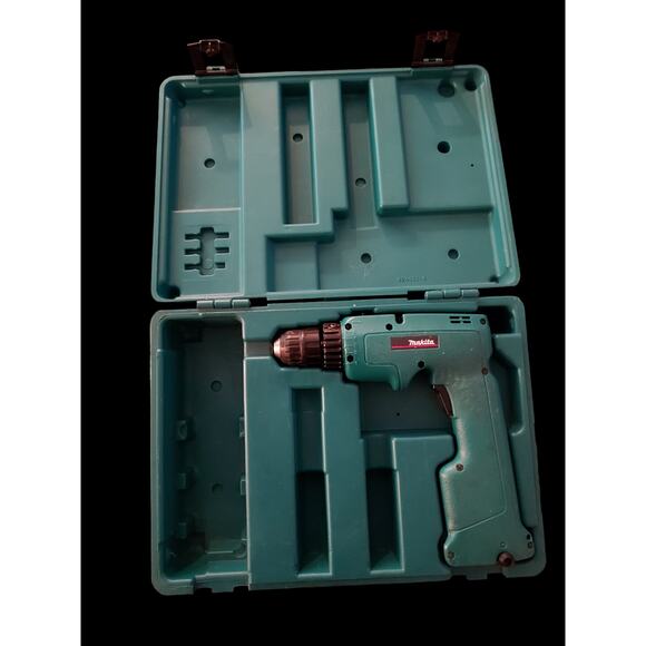 Vintage Makita Cordless Drill Driver 12v Model 6011D 3/8"Chuck W/Case NO BATTERY - Picture 1 of 12